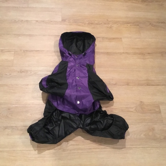 Dog Hooded Raincoat - Picture 5 of 6